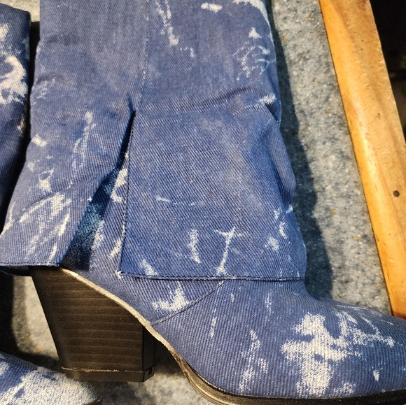 Brand new denim booties. - Picture 10 of 16